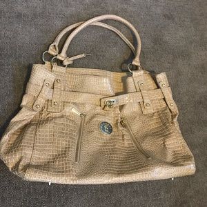 VECCELI Italy Beige Purse